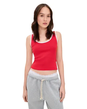Free People Moxie Tank ハイリスクレッド コンボ - サムネイル1
