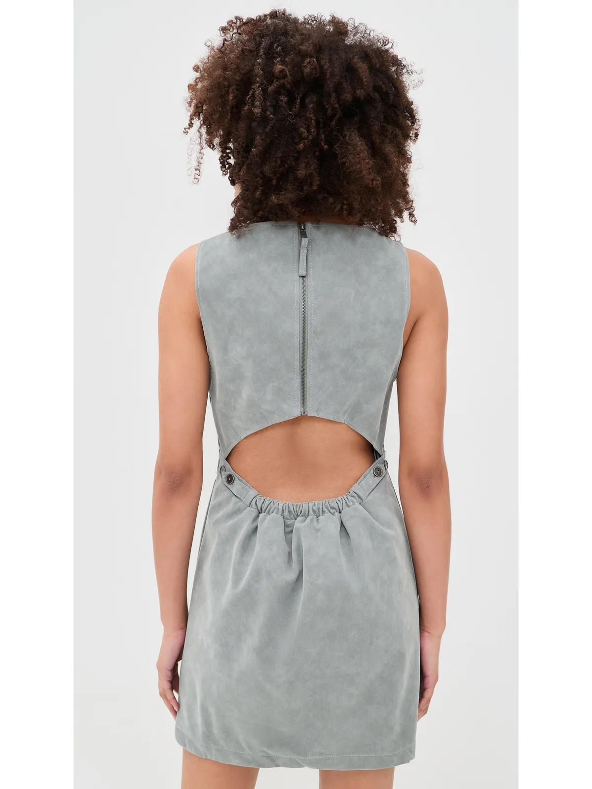 Free People アトラス フェイクスエード ミニドレス - 画像3