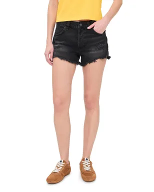 Free People Now Or Never デニムショーツ Zodiac - サムネイル1