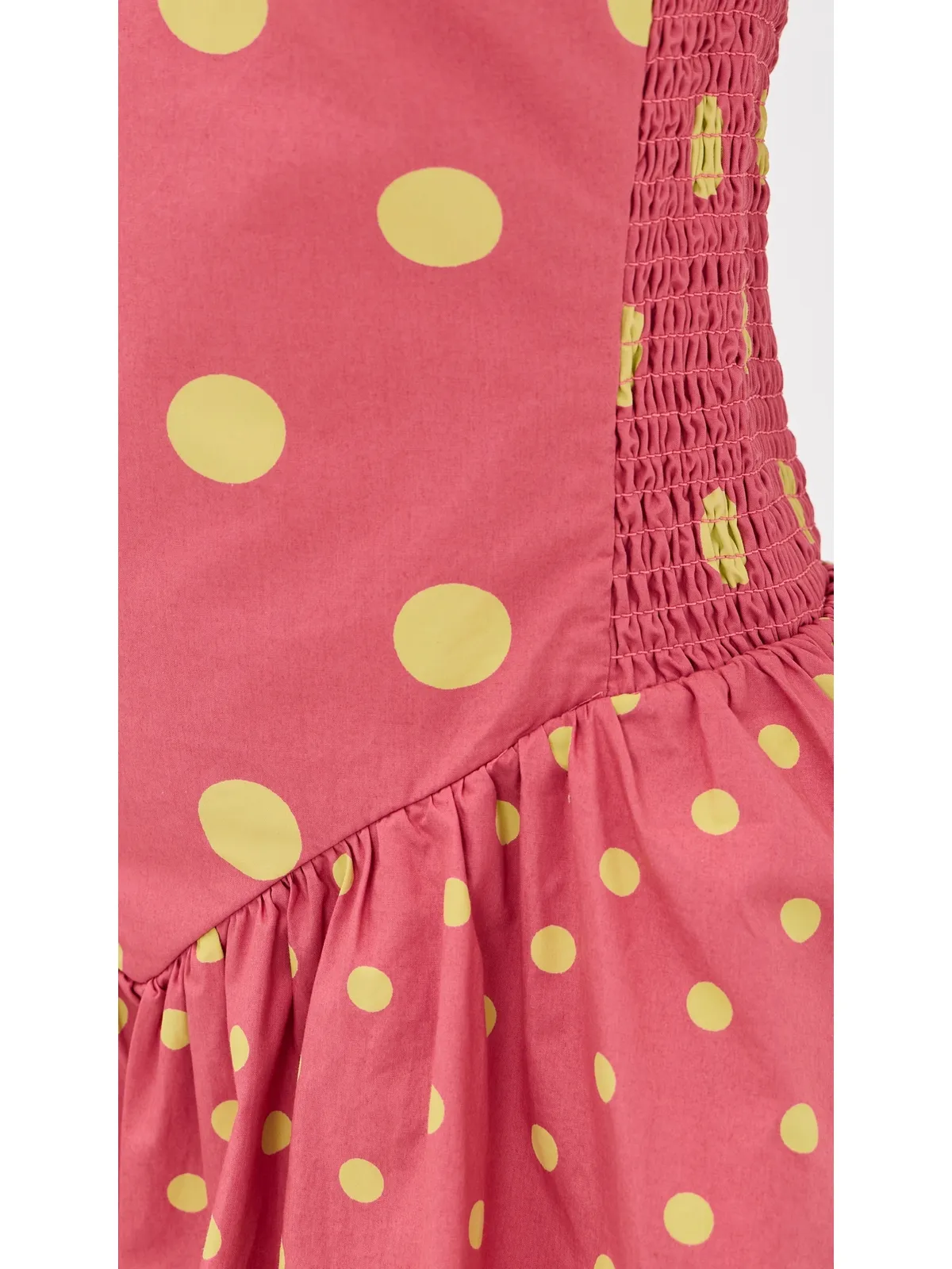 Free People Misty ミニドレス レッドコンボ - 画像6