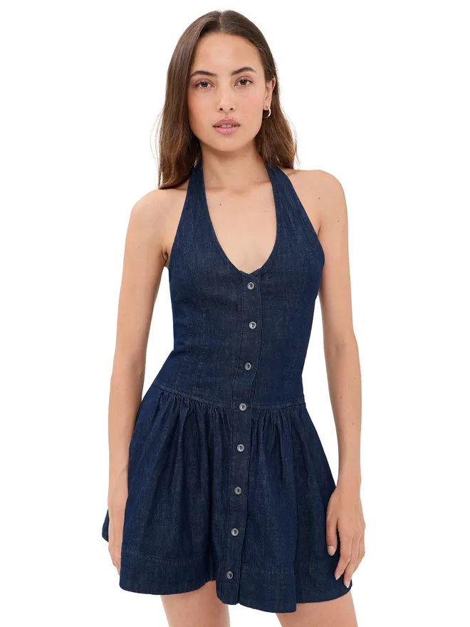 Free People Free People クリーンブレイク デニム ミニドレスの商品画像