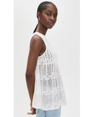 Free People ムーンマジック メッシュ チュニックトップ - サムネイル4