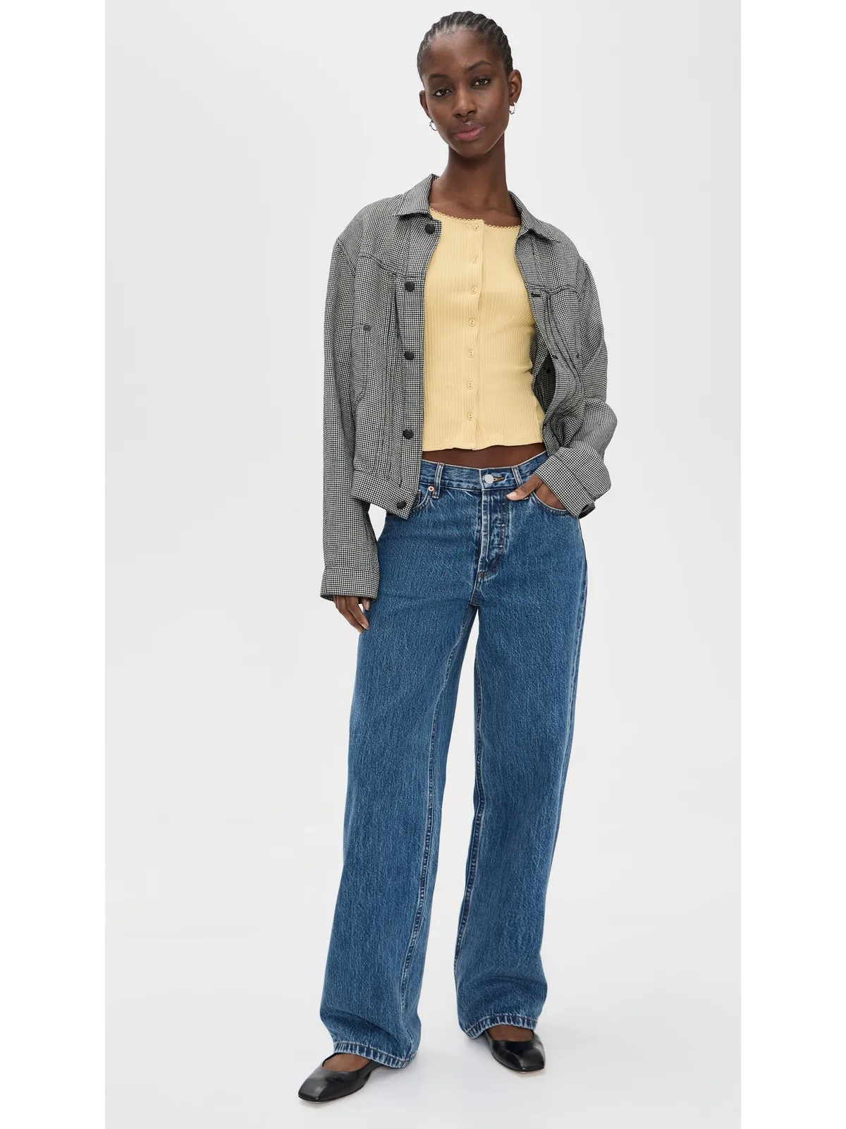 Free People Most Wanted Cardigan Yellow - 画像5