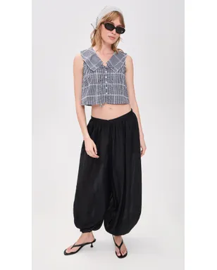 Free People Waiting For Me トップ ネイビーコンボ - サムネイル5