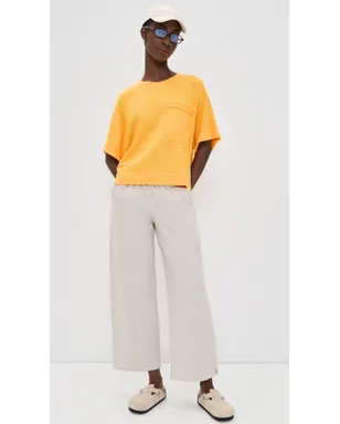 Free People Staycation Sleep Tee Banana Citrus - サムネイル5