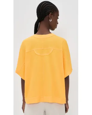 Free People Staycation Sleep Tee Banana Citrus - サムネイル3