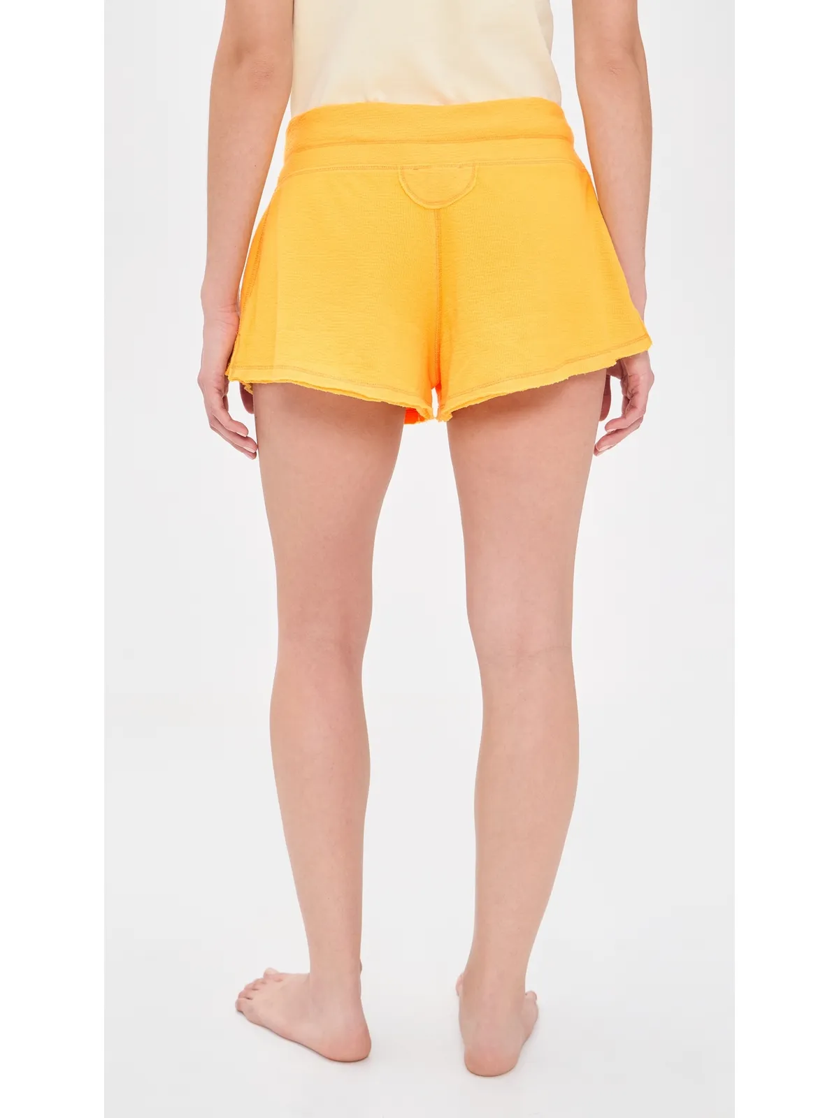 Free People Staycation Sleep Shorts Banana Citrus - 画像3