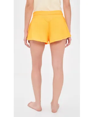 Free People Staycation Sleep Shorts Banana Citrus - サムネイル3