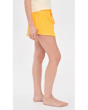 Free People Staycation Sleep Shorts Banana Citrus - サムネイル4