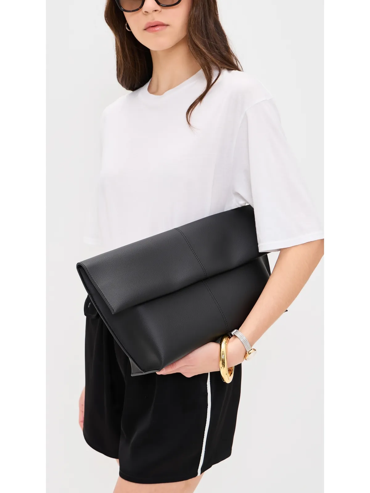 Freja New York シームドクラッチバッグ - 画像3
