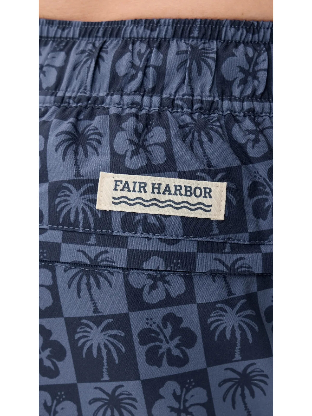 Fair Harbor アンカー スイム6 トランクス ネイビー ハイビスカス - 画像6
