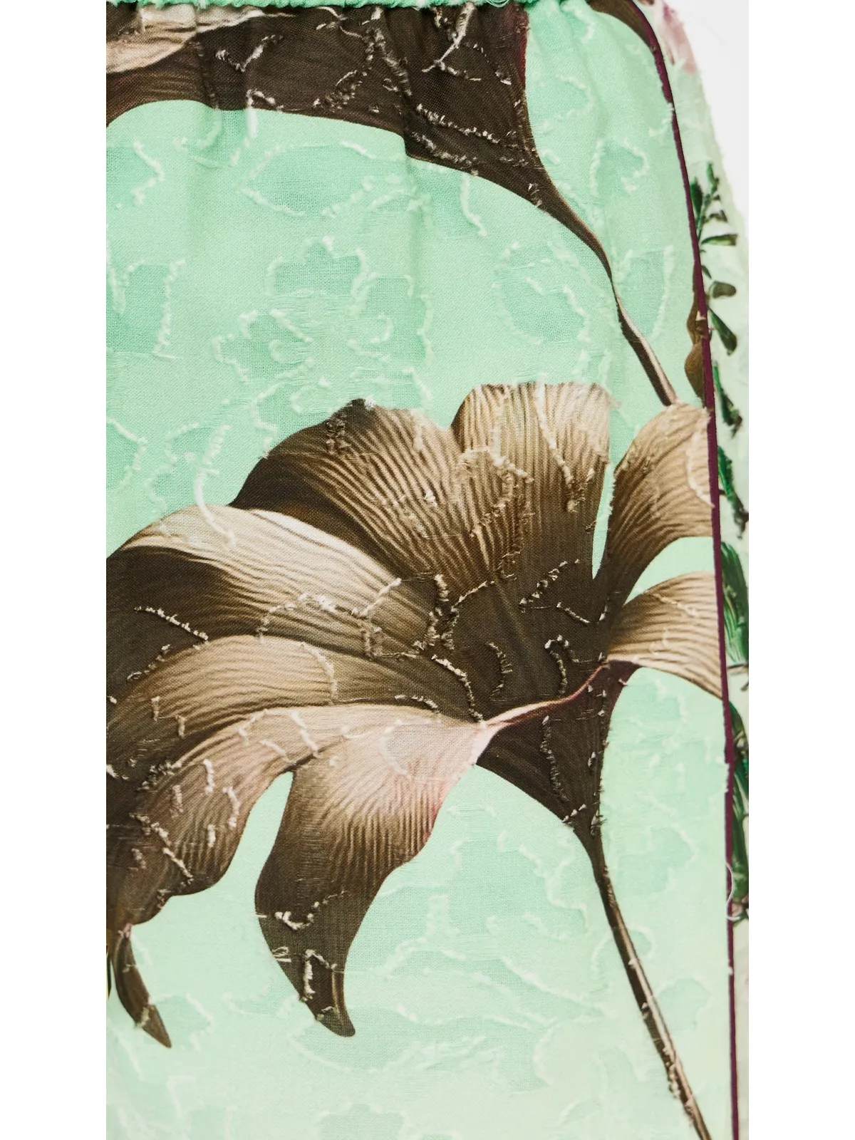 F.R.S For Restless Sleepers アパテパンツ Wild Floral Verde - 画像5