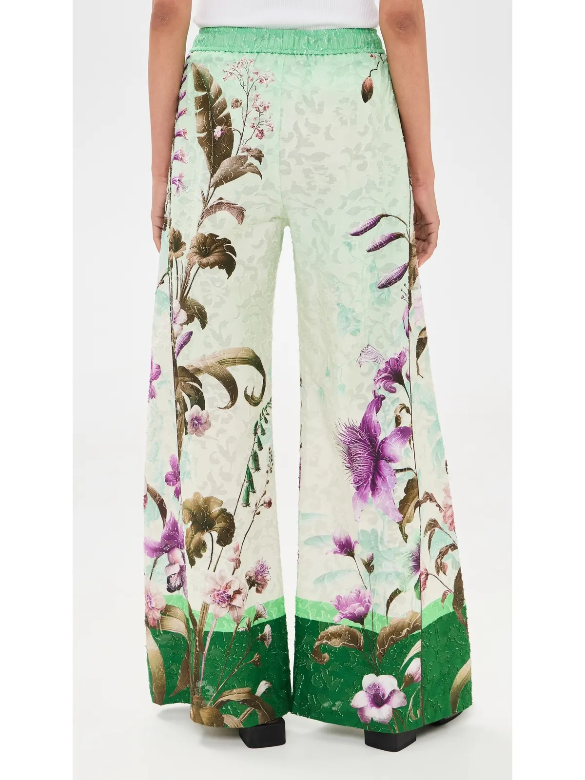 F.R.S For Restless Sleepers アパテパンツ Wild Floral Verde - 画像3