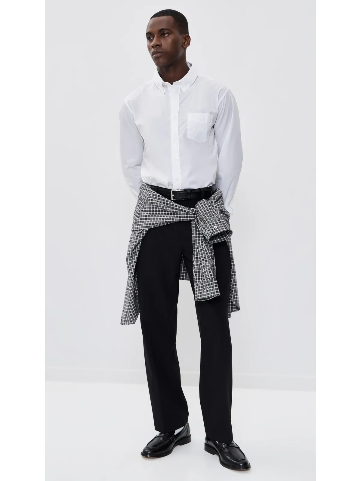 Knickerbocker Plaza 200's Dress Shirt - 画像2