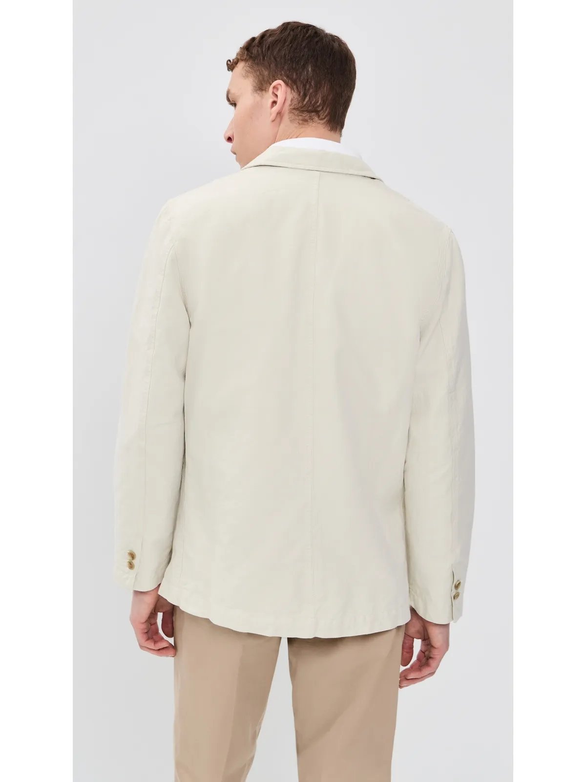 Knickerbocker Lane ツイル コットン＆リネン スーツジャケット Birch - 画像3