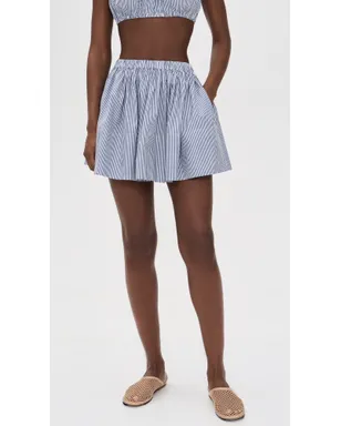 Suzie Kondi Fousta Skirt Navy Stripe - サムネイル2