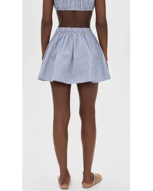 Suzie Kondi Fousta Skirt Navy Stripe - サムネイル3