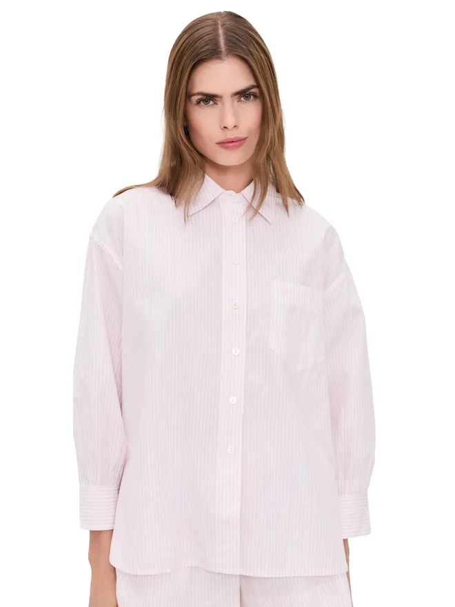 Suzie Kondi Suzie Kondi カッパ ボタンアップシャツ ブラッシュストライプの商品画像
