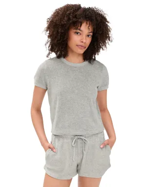 Suzie Kondi Carpi Tee グレー ヘザー - サムネイル1