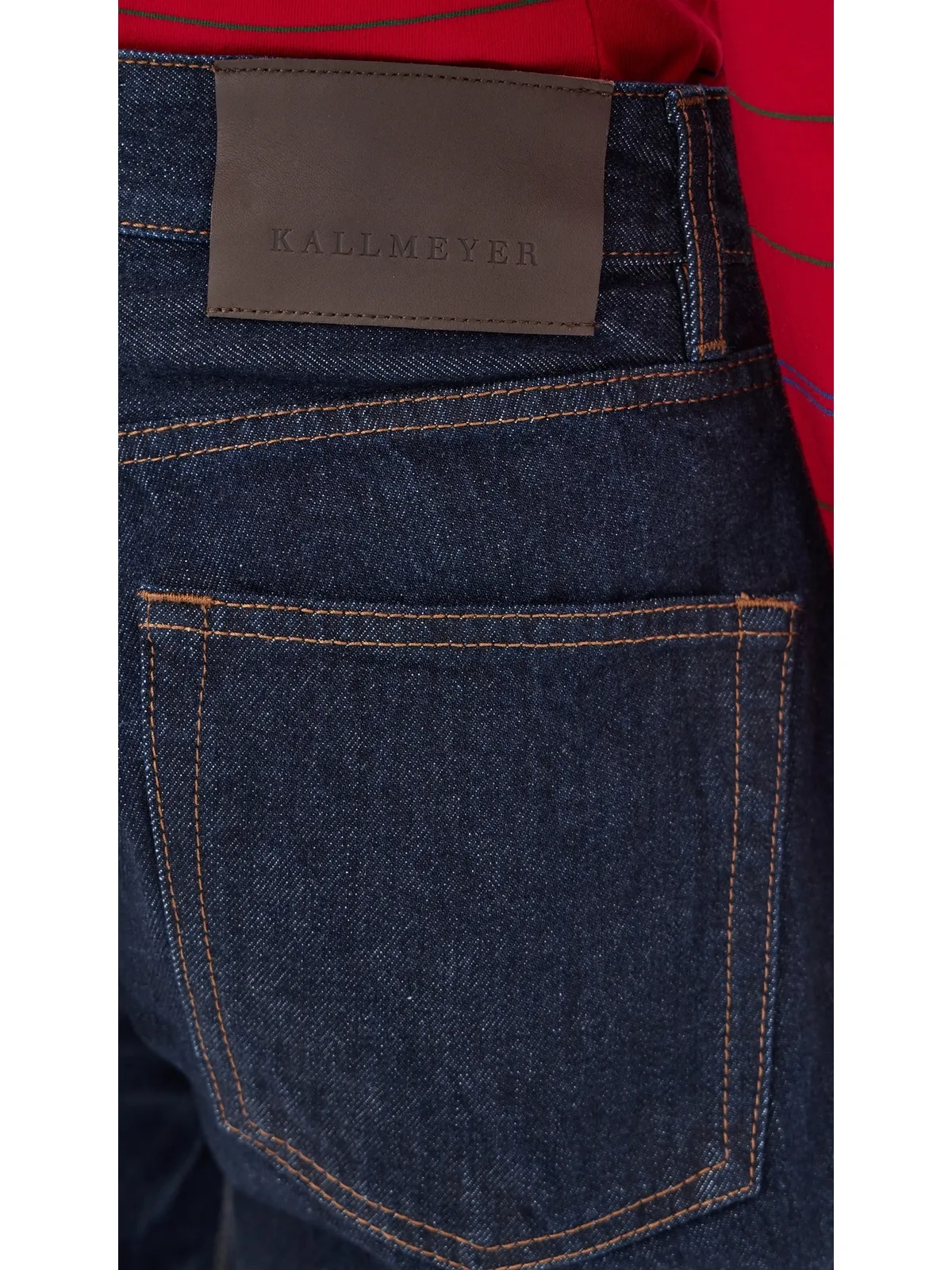 Kallmeyer アディナ ローライズ ジーンズ Raw Enzyme加工 - 画像6