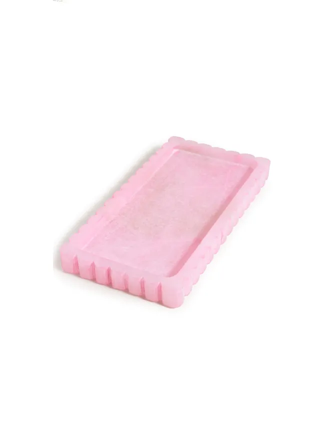 Kassatex Kassatex トレイ ピンクの商品画像