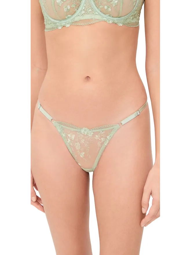 KAT THE LABEL Kat the Label Sofia Thong Pistachioの商品画像