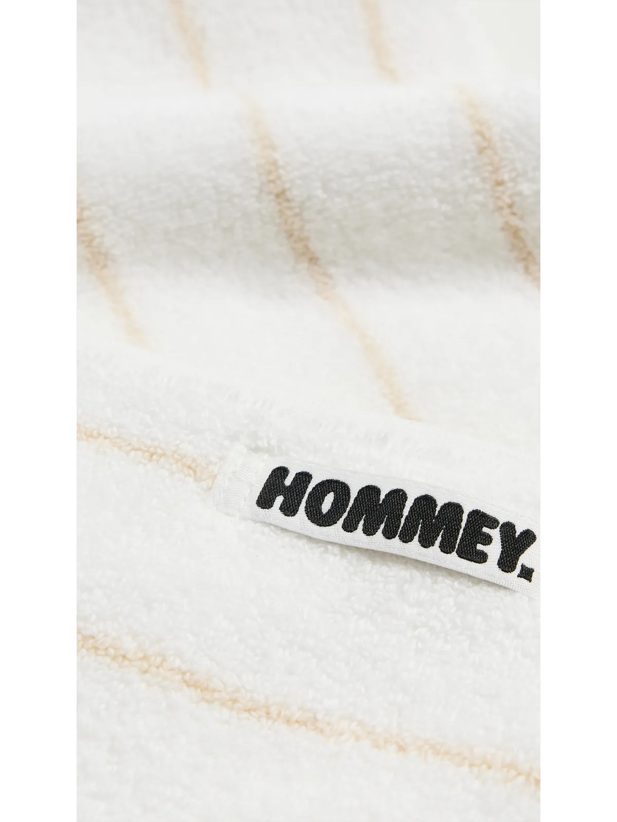 Hommey ハンドタオル 2枚組 ベージュ - 画像3