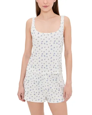 HONEYDEW Blissful Tank Shortie Set Ivory Ditsy - サムネイル1