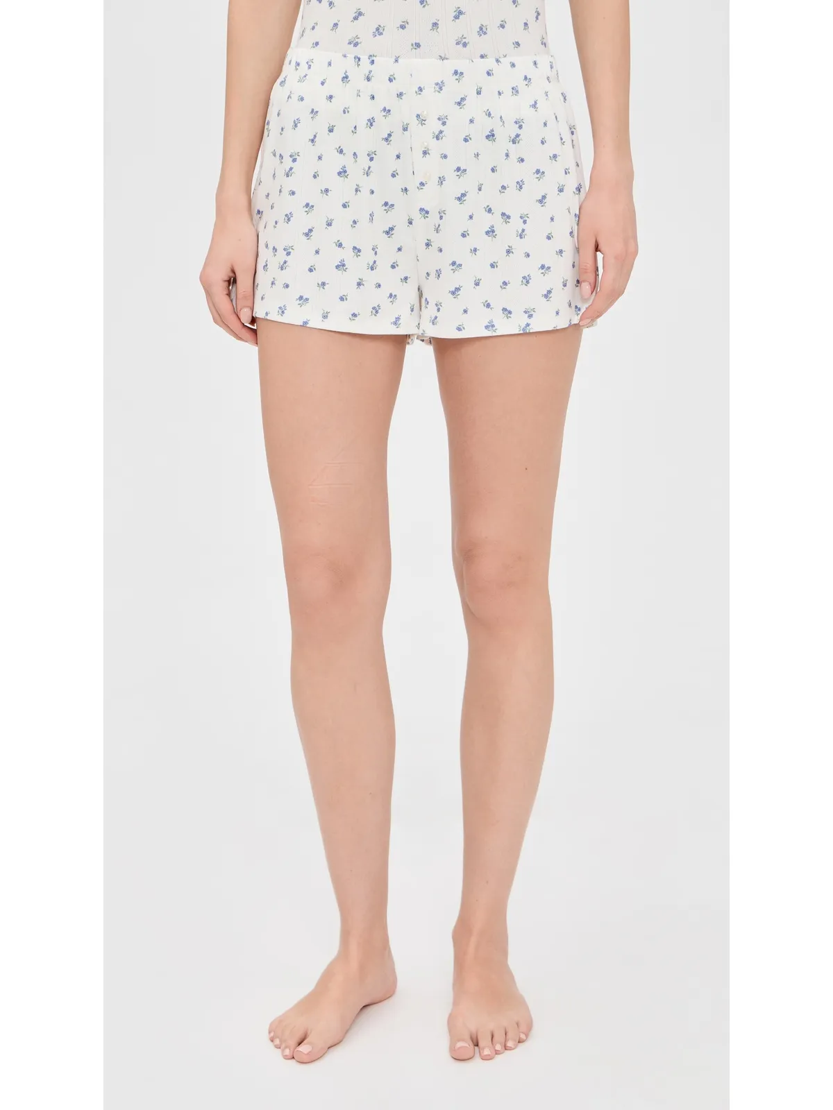HONEYDEW Blissful Tank Shortie Set Ivory Ditsy - 画像5