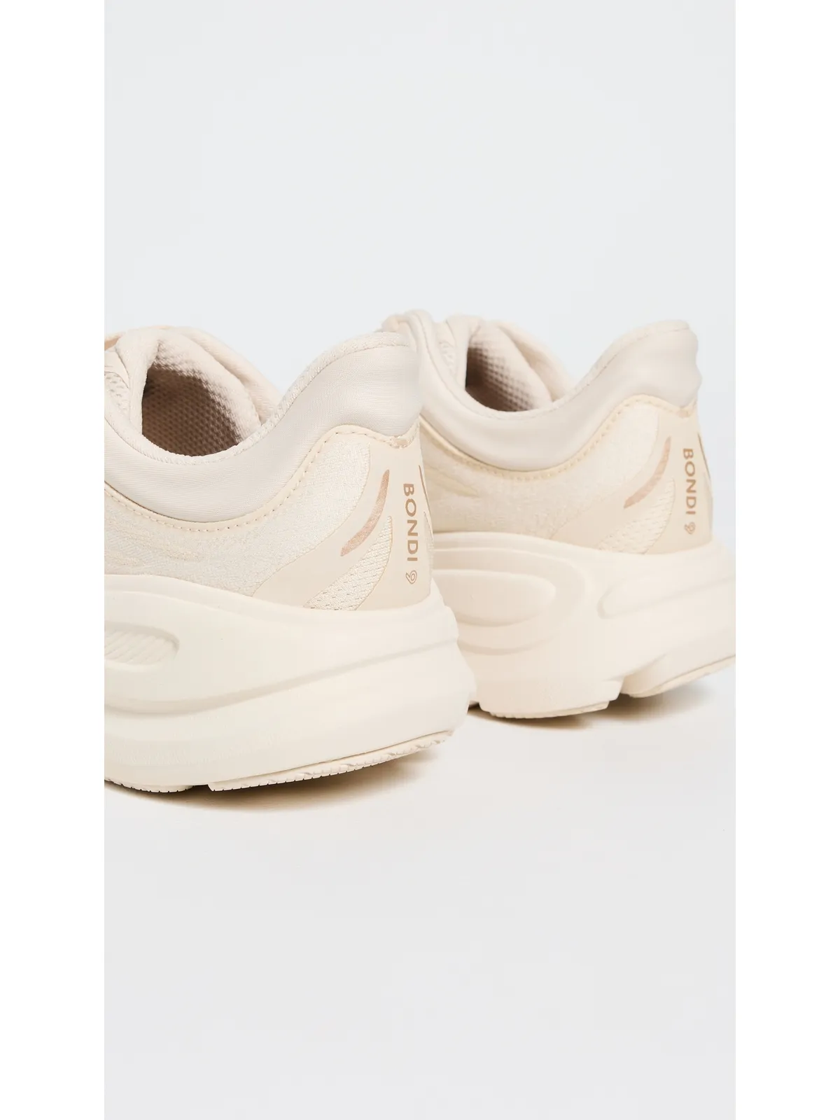 HOKA Bondi 9 スニーカー Vanilla/Birch - 画像4
