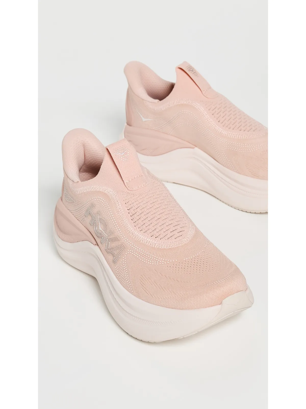 HOKA スカイワード レースレススニーカー ローズラテ/ローズクリーム - 画像5