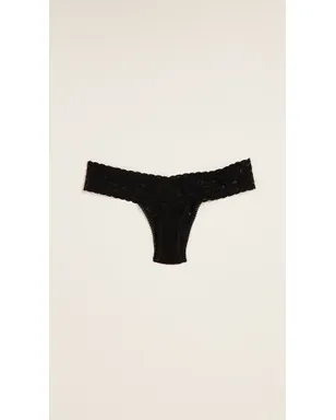 Hanky Panky Signature Lace ローライズタンガ 3枚組 ブラック - サムネイル4