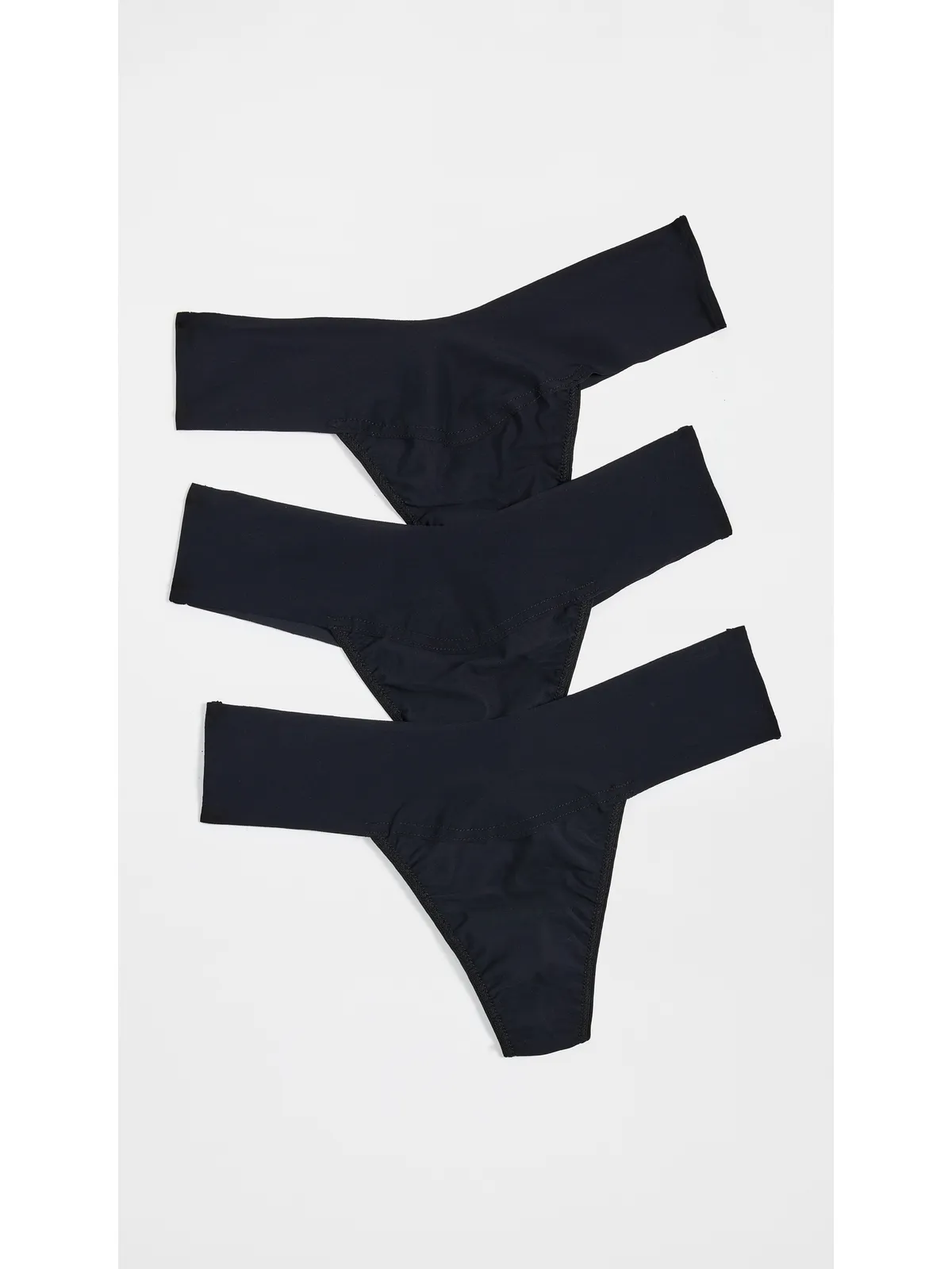Hanky Panky Breathe Natural Rise 3 Pack ブラック - 画像2