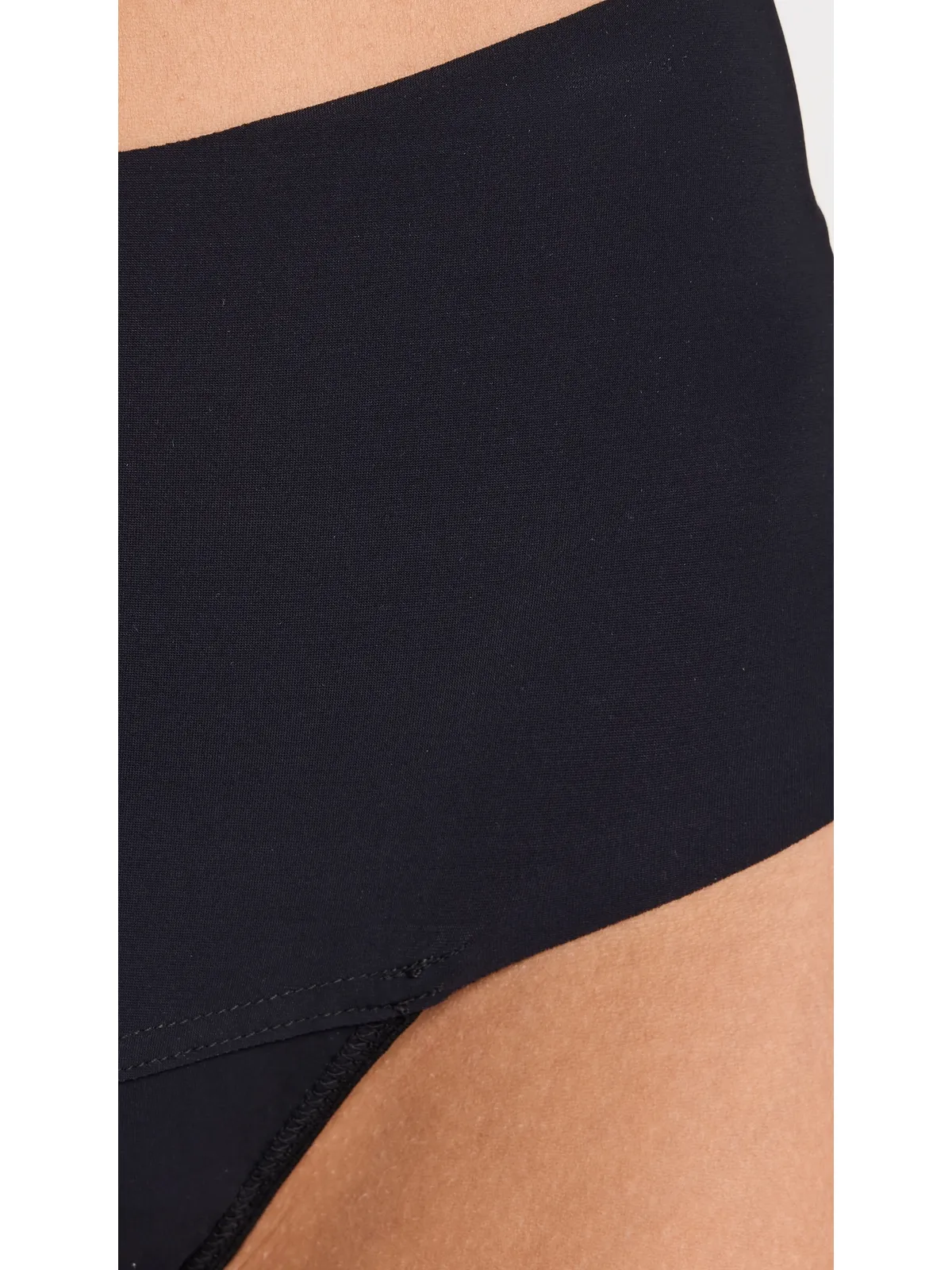 Hanky Panky Breathe High Rise Thong 5 Pack Black - 画像4