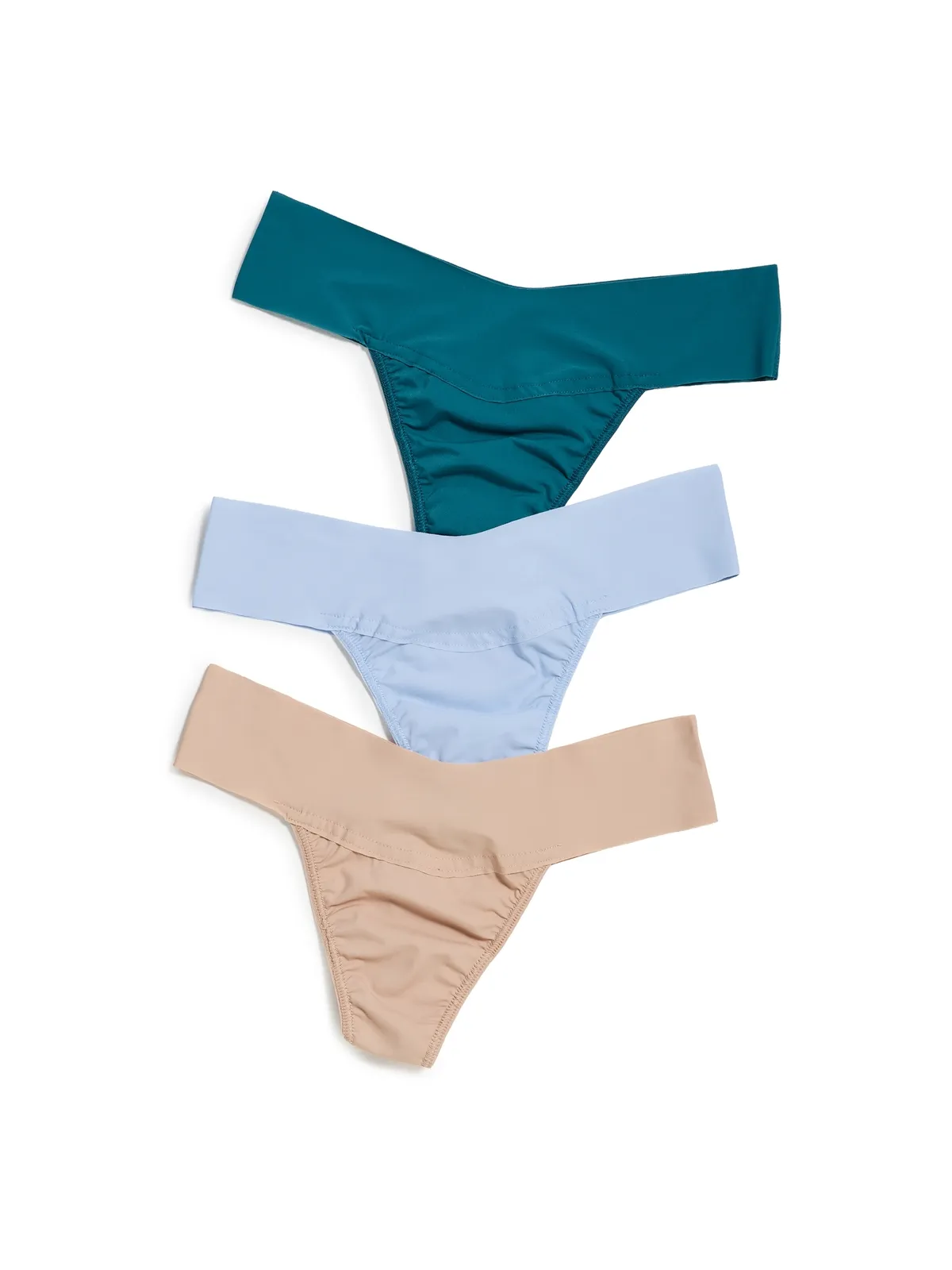 Hanky Panky ナチュラルライズ タンガショーツ 3枚パック マルチ - 画像1