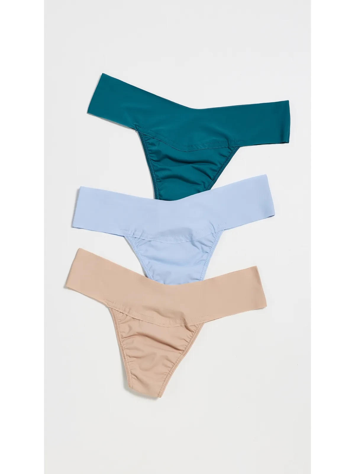 Hanky Panky ナチュラルライズ タンガショーツ 3枚パック マルチ - 画像2