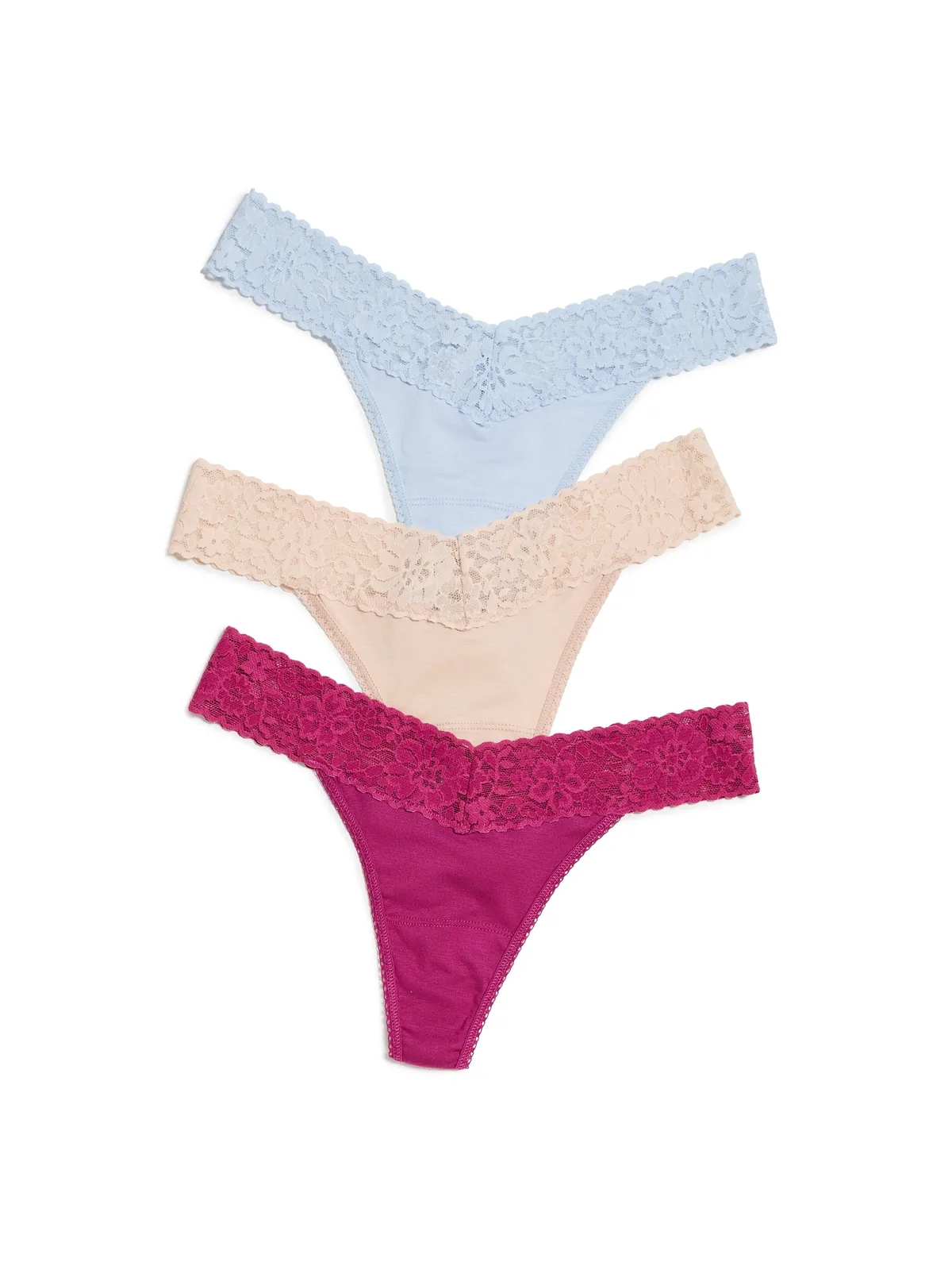 Hanky Panky Dreamease Original Rise Thong 3 Pack - 画像6