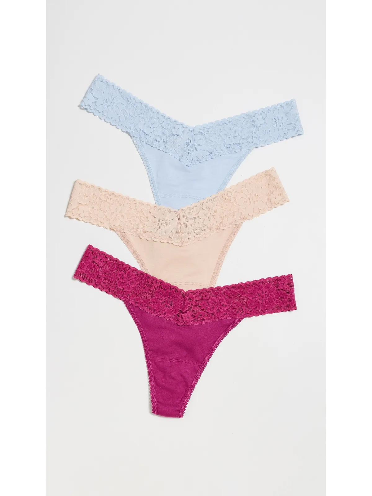 Hanky Panky Dreamease Original Rise Thong 3 Pack - 画像2