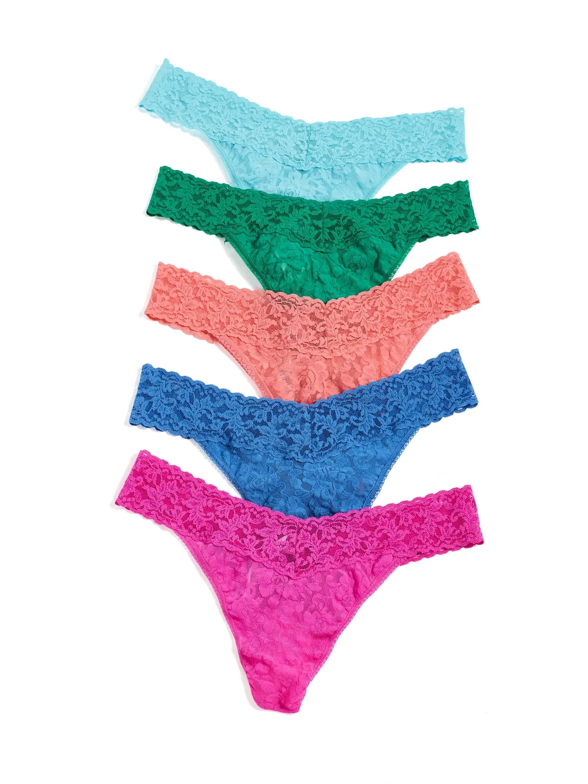 Hanky Panky Signature Lace Original Rise 5枚セット タンガパンティ - 画像6