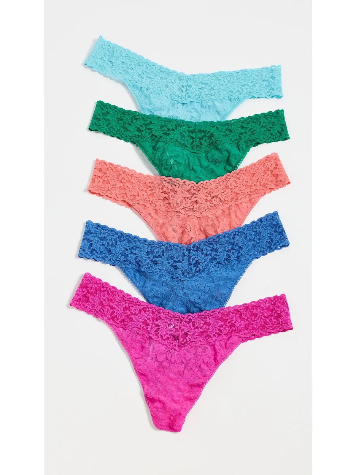 Hanky Panky Signature Lace Original Rise 5枚セット タンガパンティ - 画像2