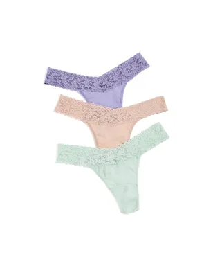 Hanky Panky コットン オリジナル ライズ Tバック 3枚組 - サムネイル6