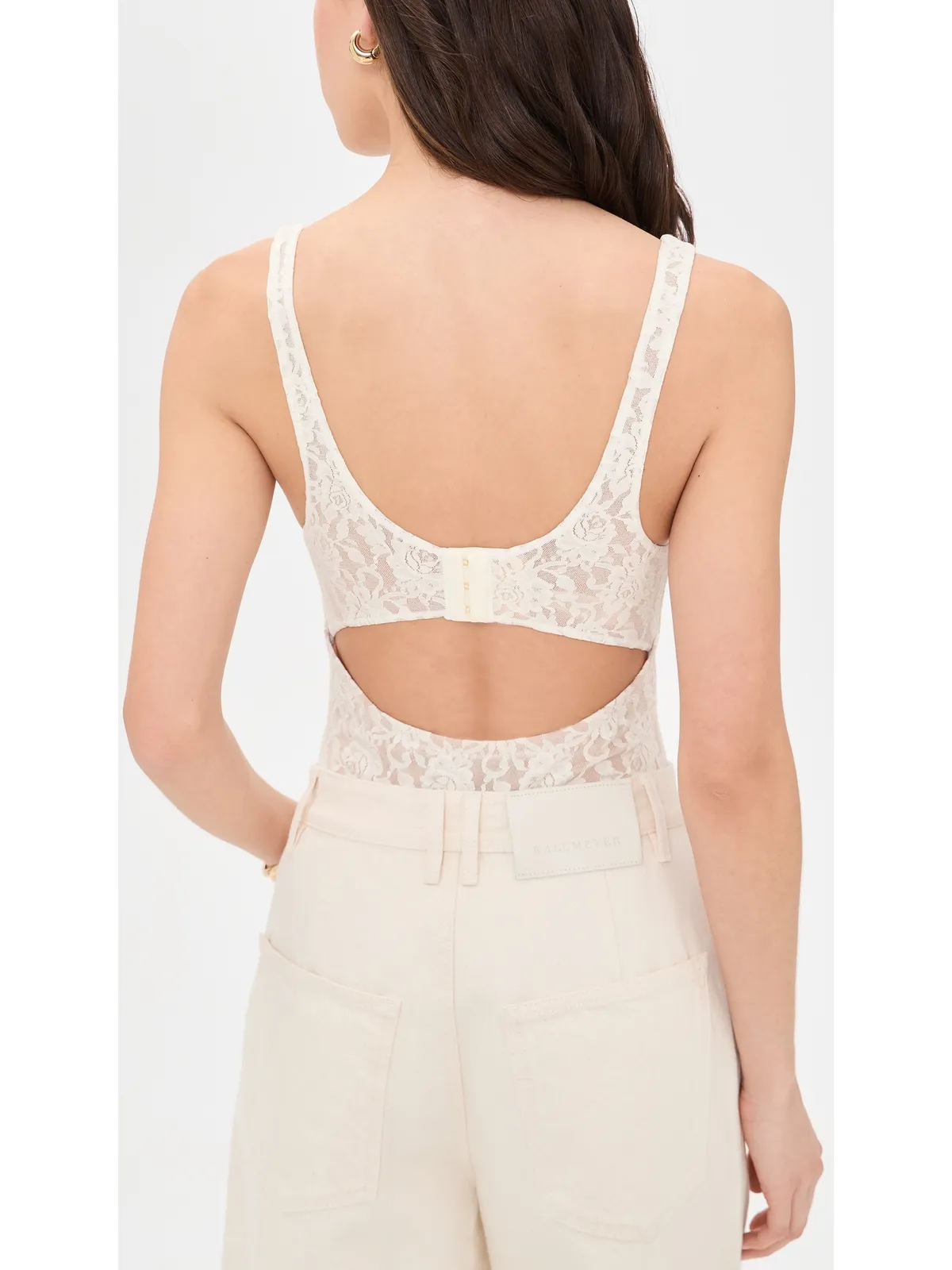 Hanky Panky アンダーワイヤー入りTバックボディスーツ - 画像3