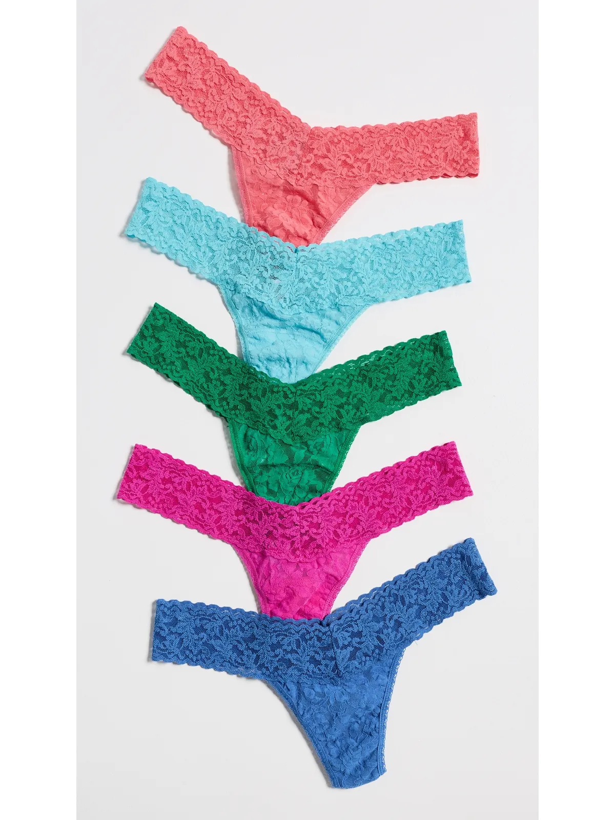 Hanky Panky Signature Lace ローライズタンガー 5枚パック - 画像2