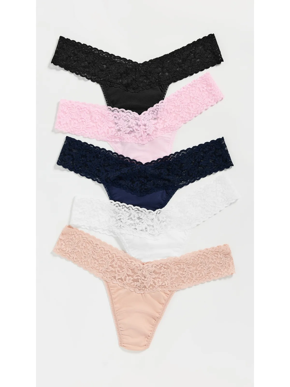Hanky Panky コットン ローライズタンガ 5枚パック - 画像2