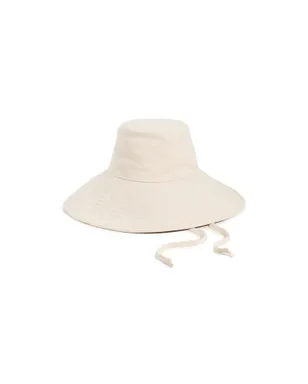 Hat Attack リヴィー キャンバス サンハット（取り外し可能ツイル チンストラップ付き） - サムネイル1