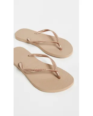 Havaianas スリムフリップフロップ ローズゴールド - サムネイル2