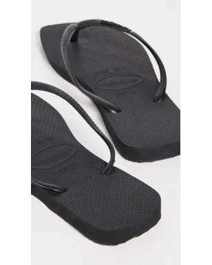 Havaianas スリムスクエア ソリッド フリップフロップ - サムネイル4