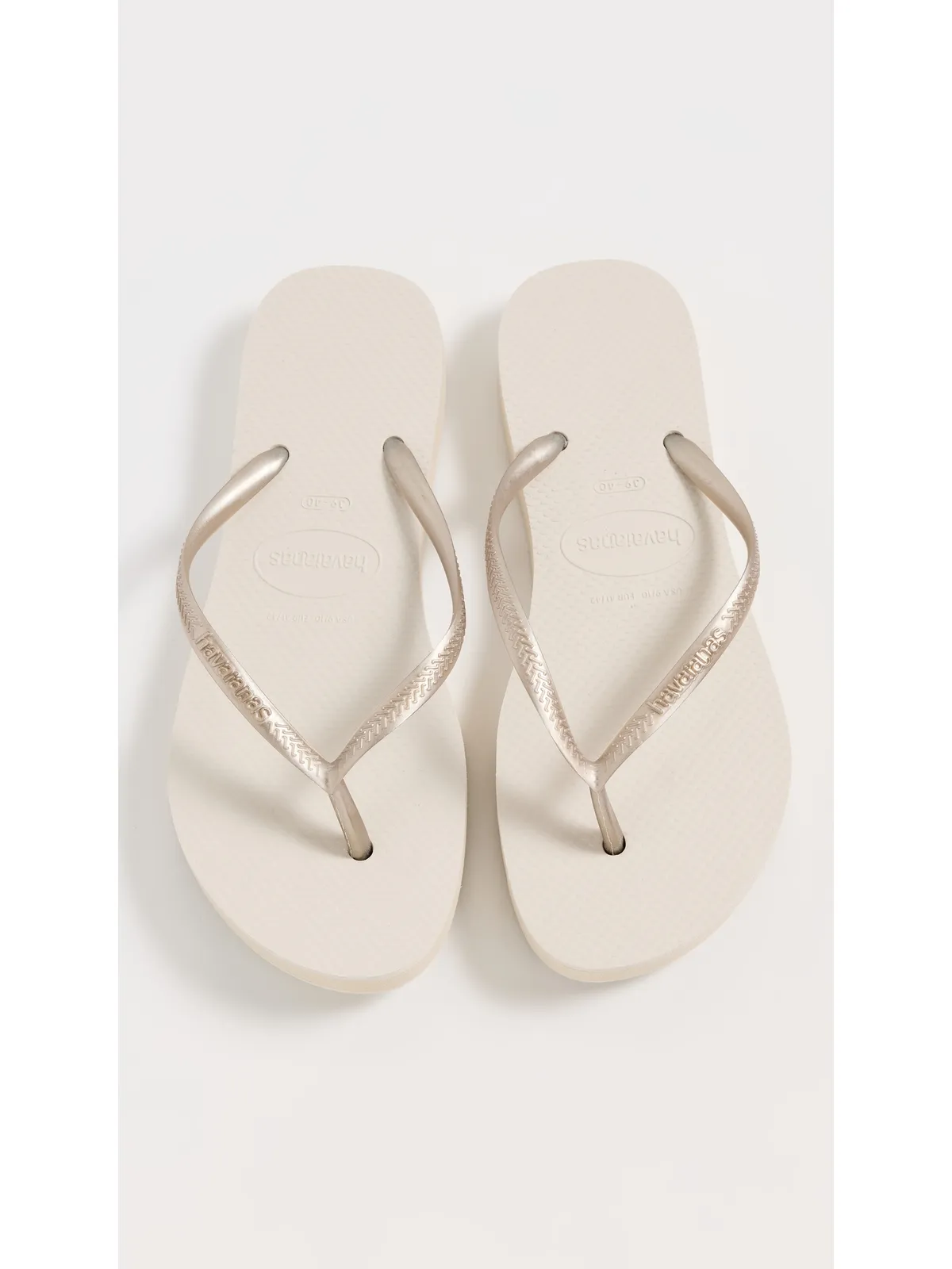 Havaianas スリムフラットフォーム サンダル ベージュ - 画像2