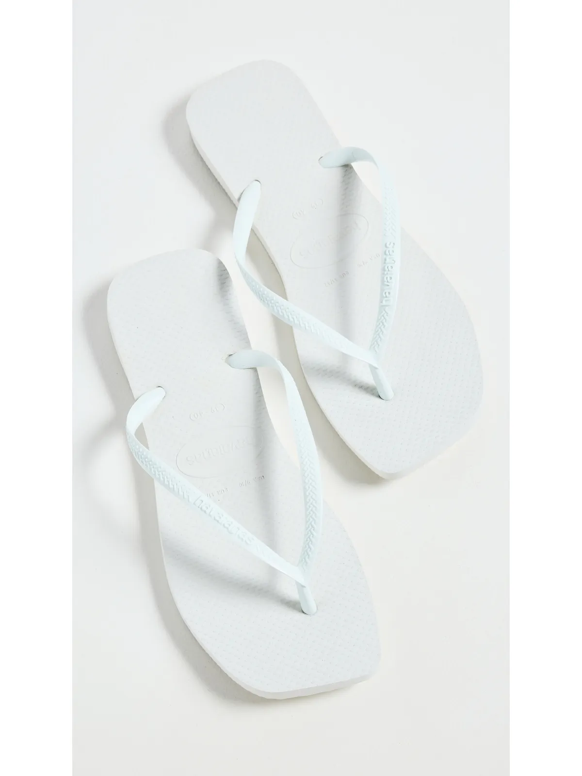 Havaianas スリムスクエア フリップフロップ ホワイト - 画像2