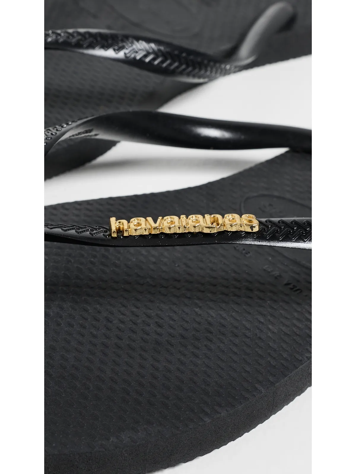Havaianas スリム メタリック ロゴ サンダル - 画像6